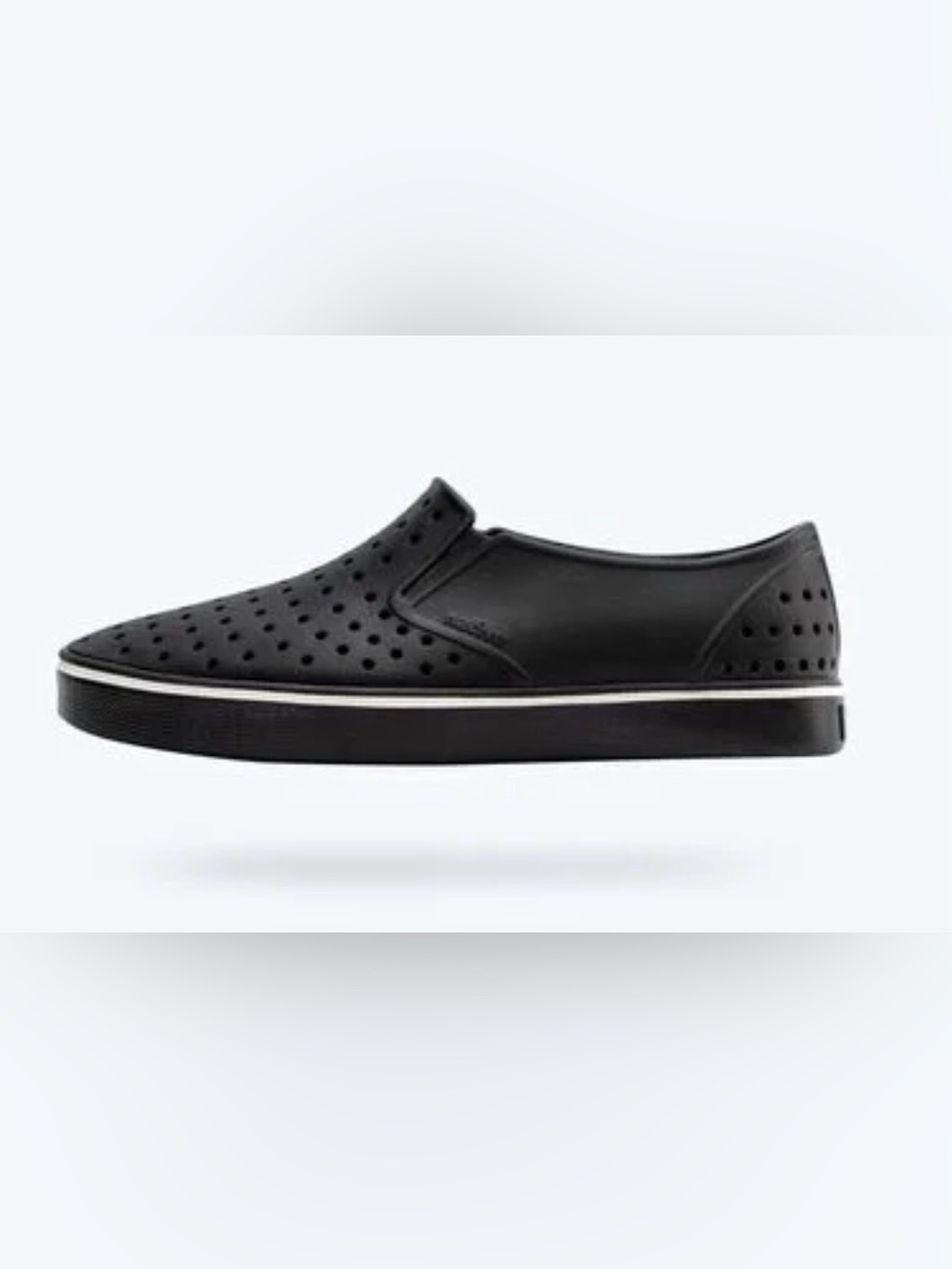 NWT Native Miles Slip On | Jiffy Black | Size: Men’s 7 / Women’s 9 - Picture 2 of 9